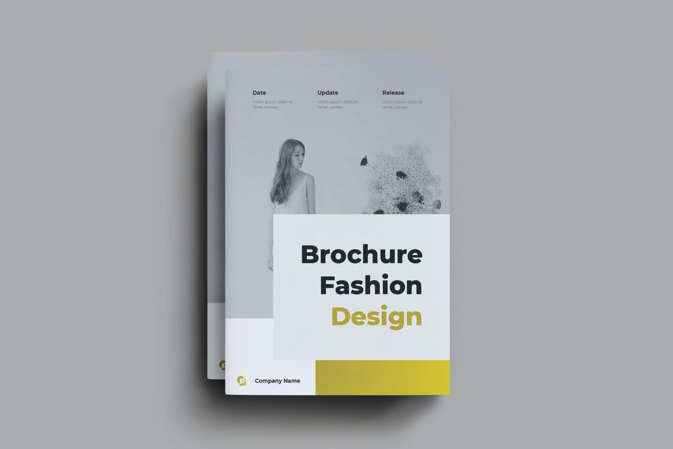 嘻哈人像摄影品牌手册画册宣传册杂志设计模板-AI，EPS，INDD，PSD