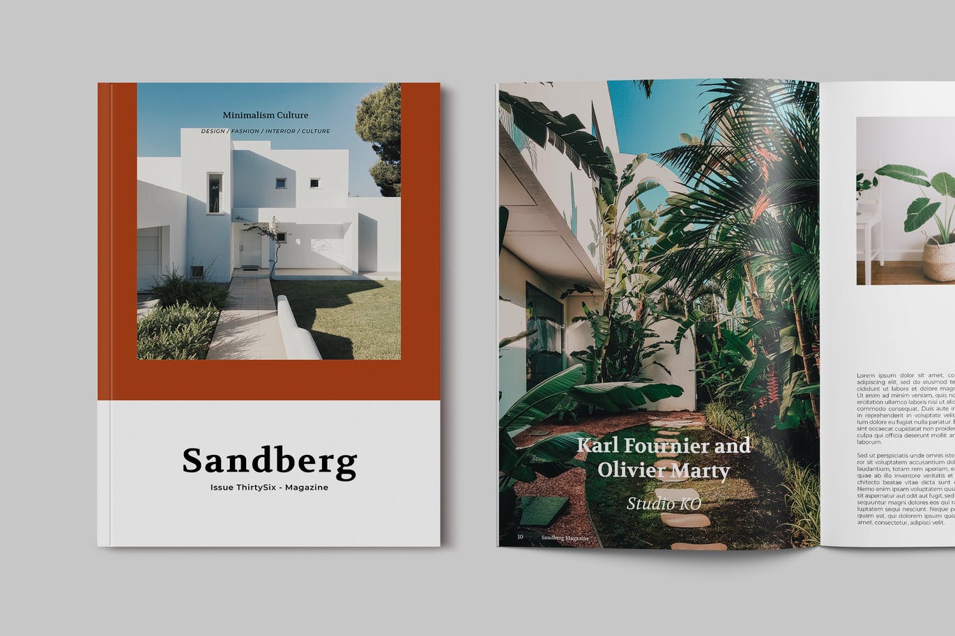 时尚优雅高端多用途的高品质品牌手册画册宣传册杂志房地产楼书设计模板