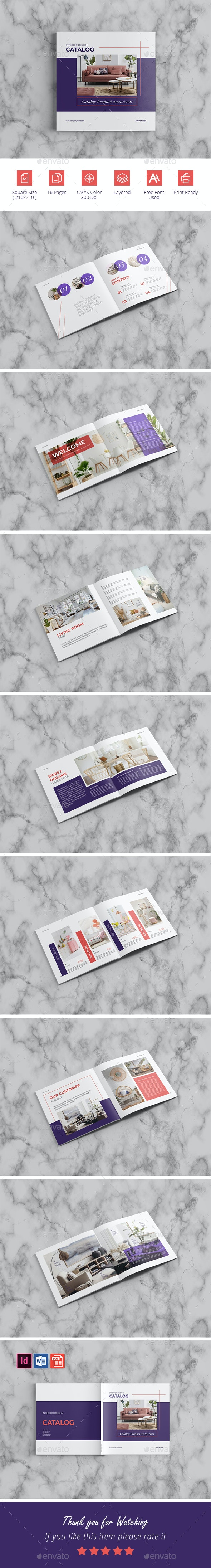 家具产品目录手册Indesign模板