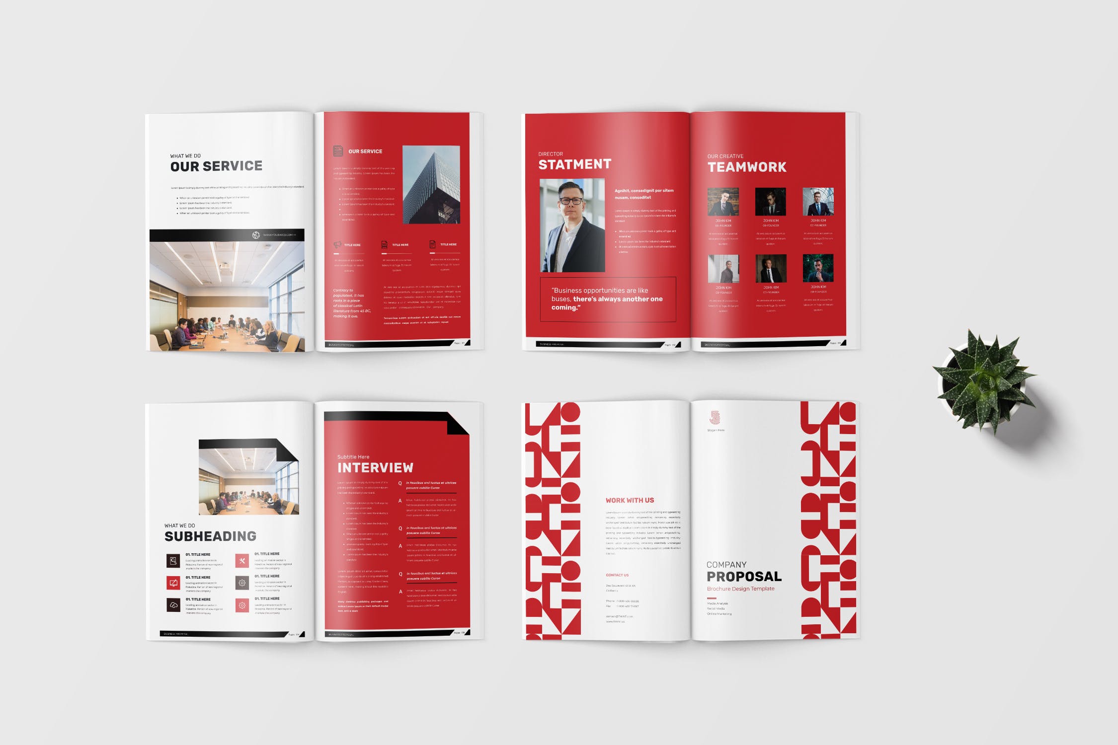 15页A4公司建议书模板（indd）