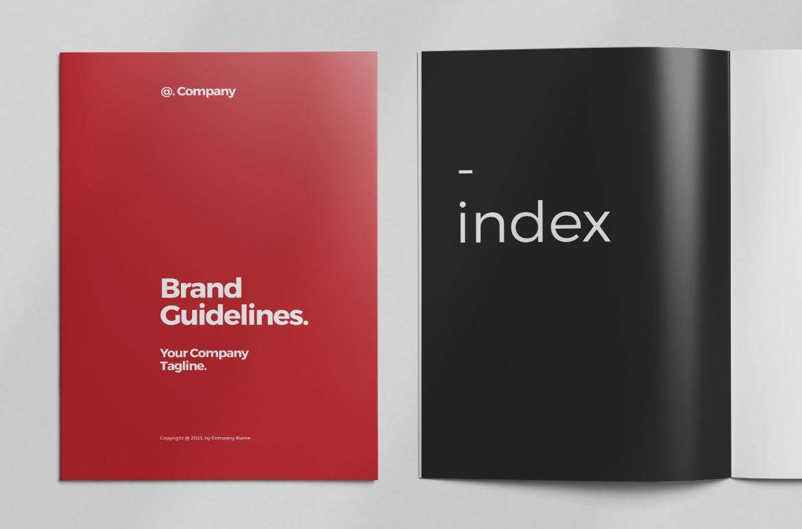 品牌VI设计指南手册模板