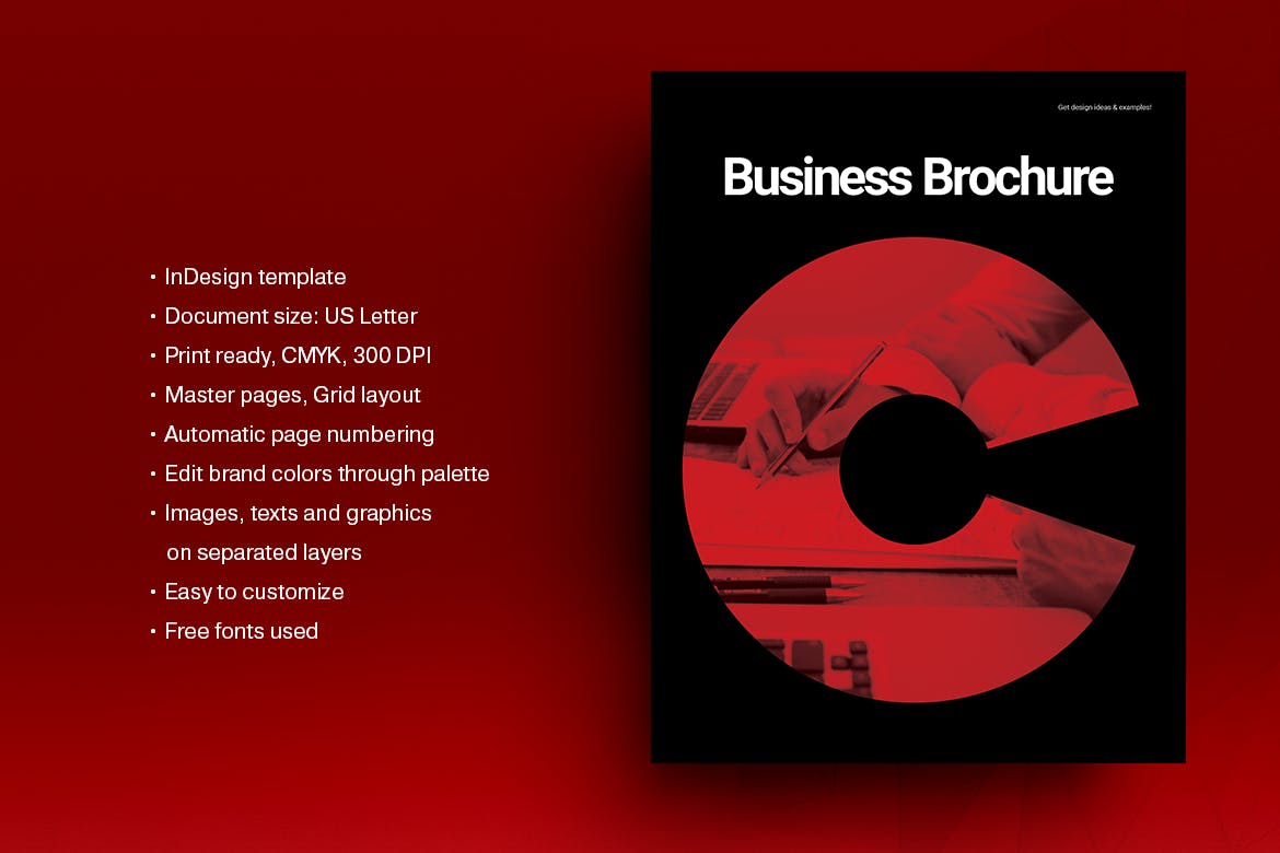 高端时尚摄影艺术宣传册画册品牌手册杂志设计模板-2