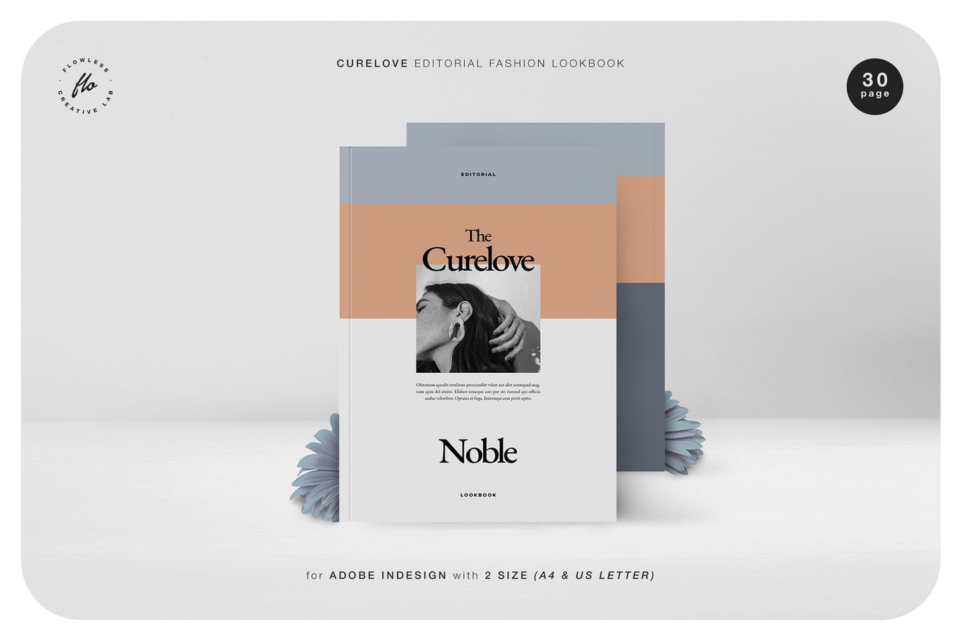 30页时尚高端品牌手册画册宣传册摄影杂志模板