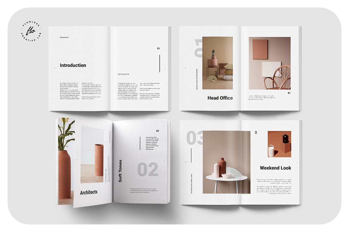 弗雷多尼亚家居装饰产品目录画册模板下载（INDD）