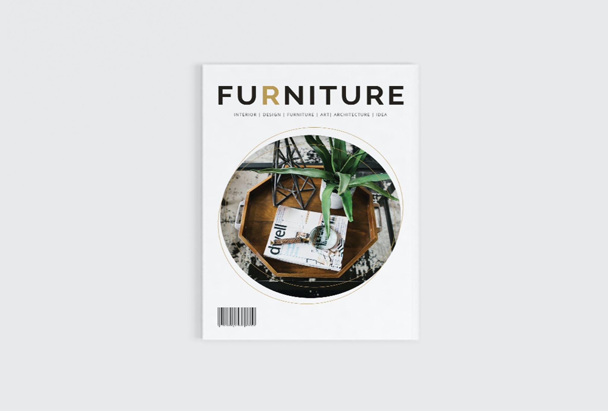 时尚优雅格调大图家具画册模板下载