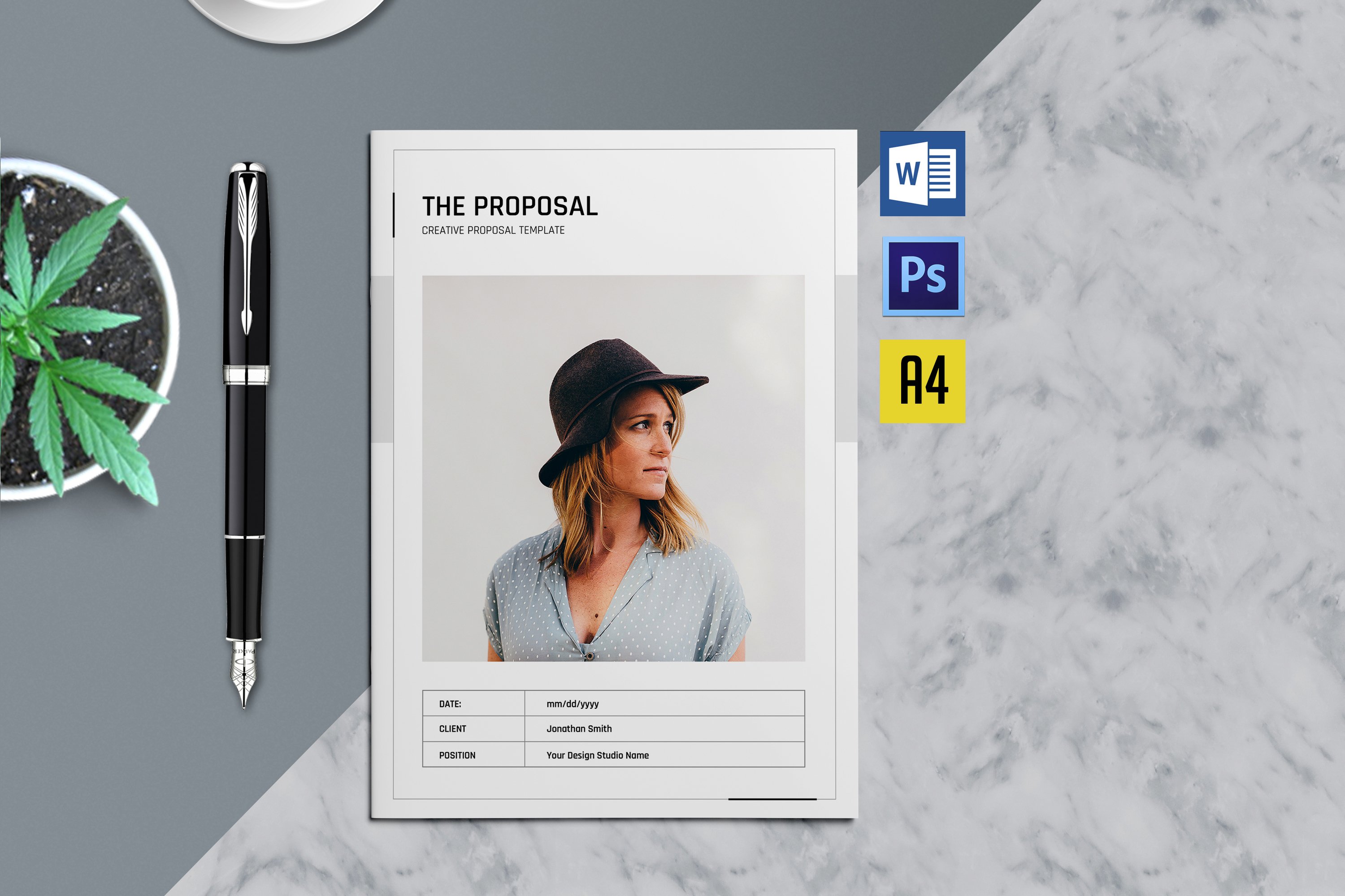 简约现代的企业提案/作品集杂志画册设计