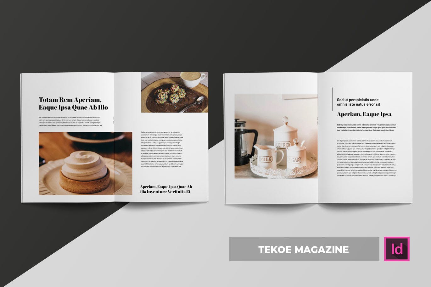 优秀的大图杂志画册模板下载 [indd]