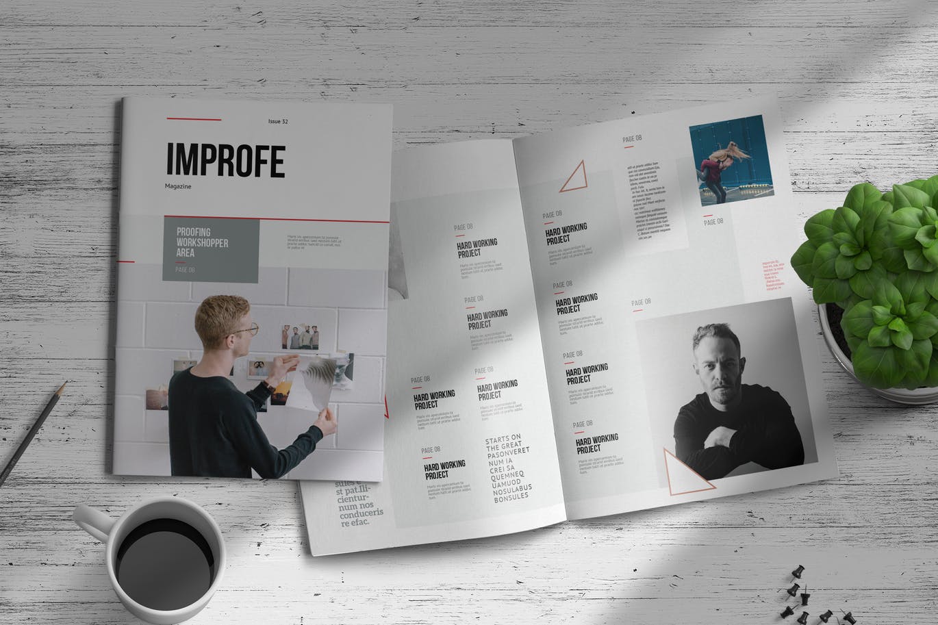 22页A4高端企业介绍品牌手册画册宣传册设计模板