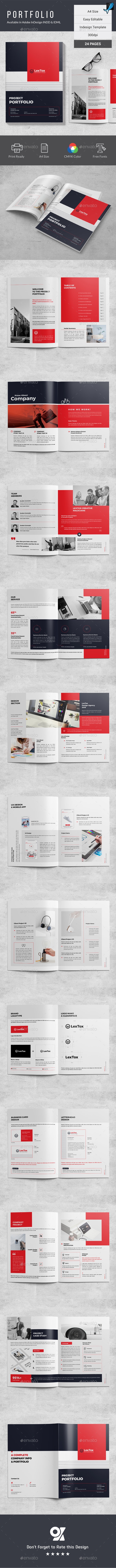 企业品牌业务图册设计模板