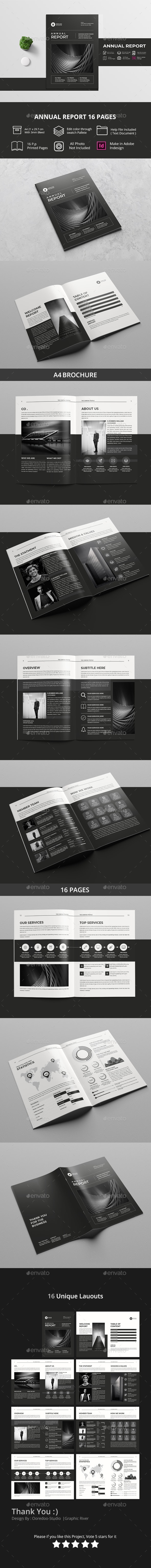 企业年度报告/宣传册图册模板