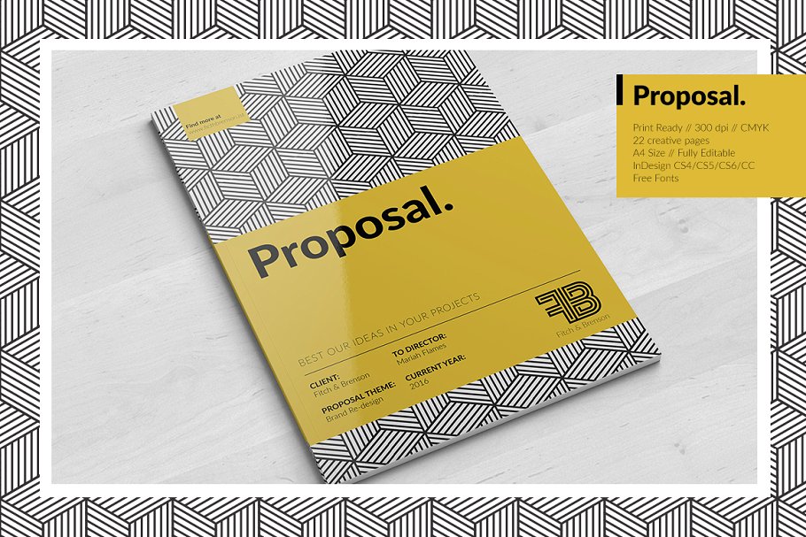 创意画册模板 Creative Brochure