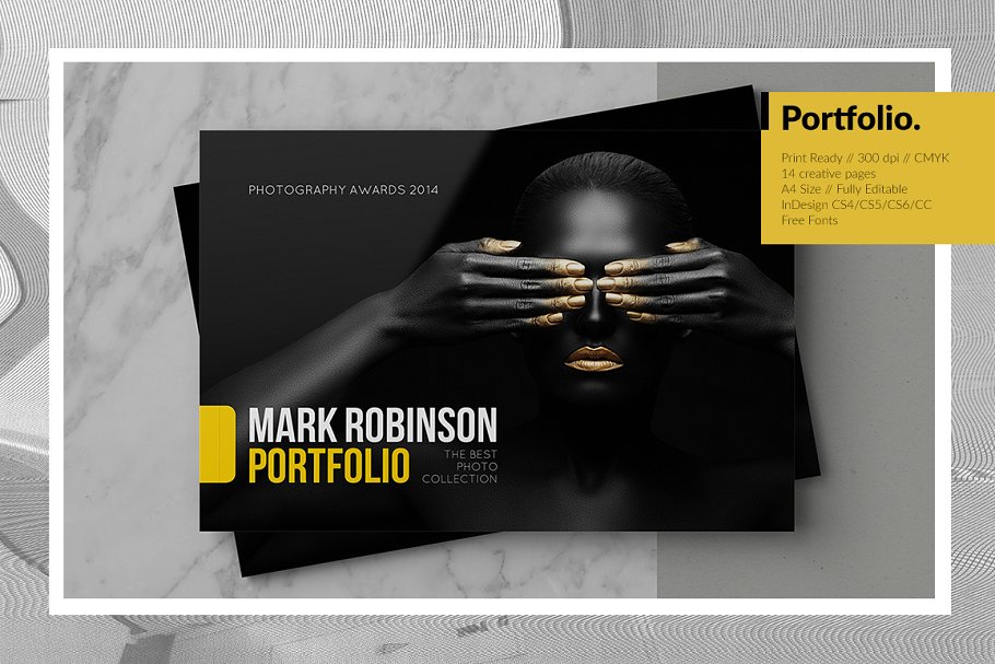 房地产画册设计模板 Portfolio Brochure Vol.2 宣传画册设计