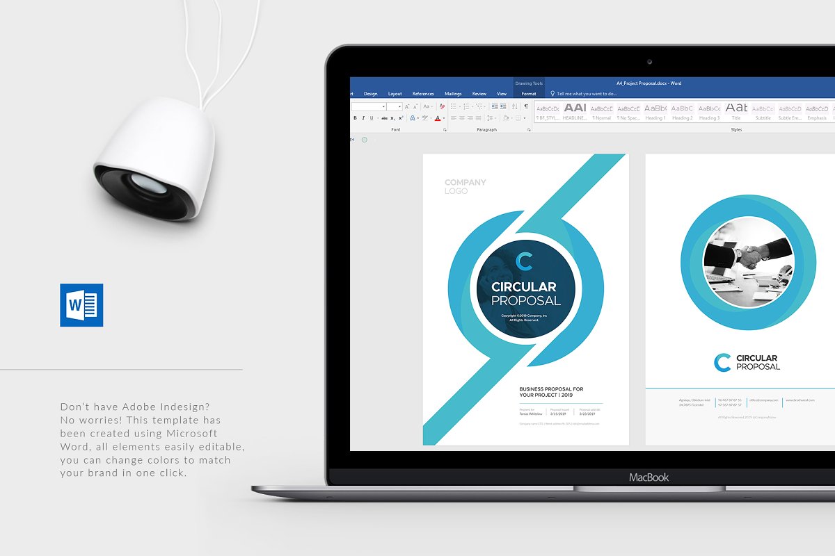 企业建议/业务提案设计手册模板