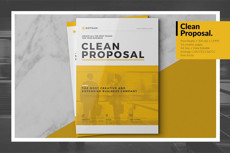 创意画册模板 Creative Brochure Vol.1