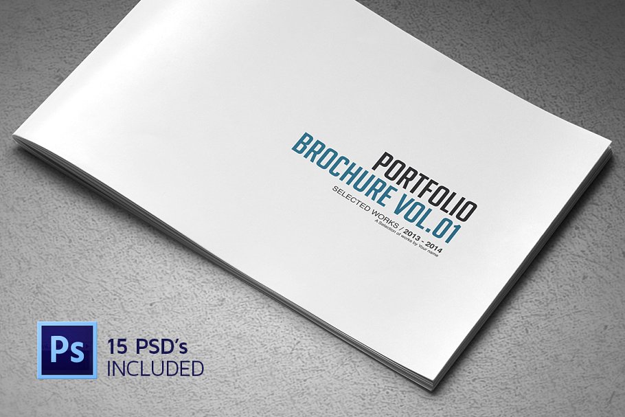 产品画册模板 Portfolio Brochure Vol.01