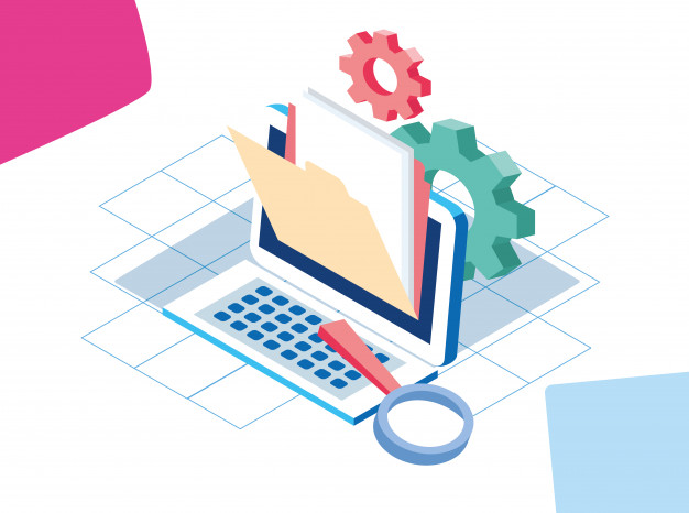 丰富多彩的大数据设计插画