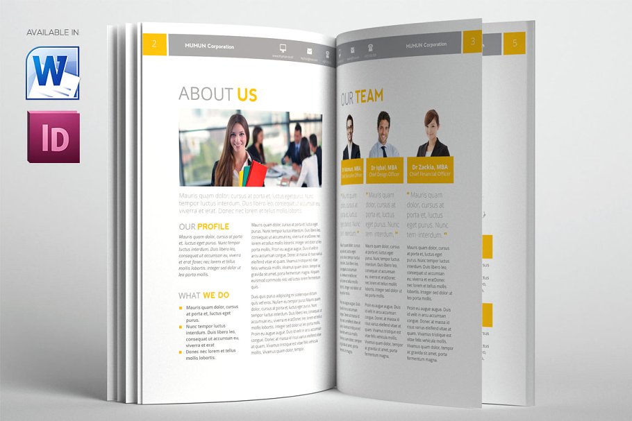 简单的提案画册模板 Jogja Simple Proposal Template