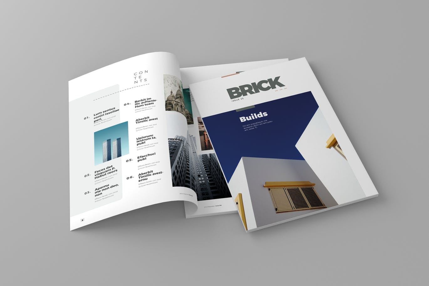 时尚高端多用途的高品质时尚杂志品牌手册画册房地产楼书设计模板（indd）-14