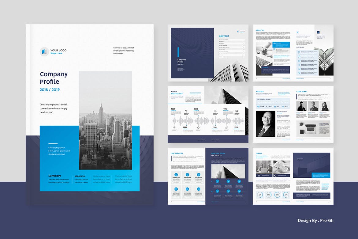 时尚高端专业商业商务质感的品牌手册时尚杂志房地产楼书画册设计模板