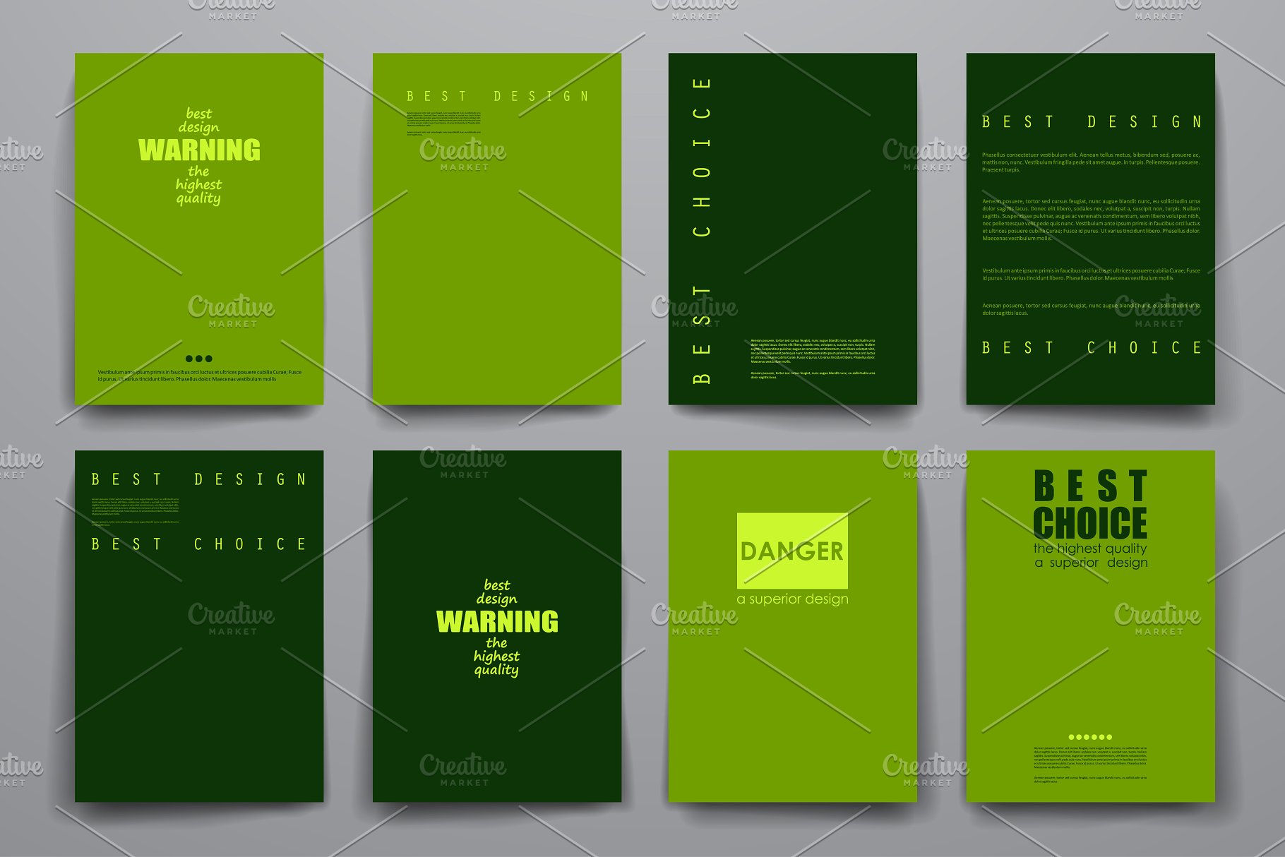 特别的极简主义画册模板 39 minimal brochures