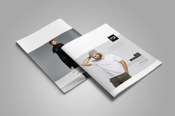 一套时尚的服装服饰类Indesign杂志/画册模版下载[indd,IDML]