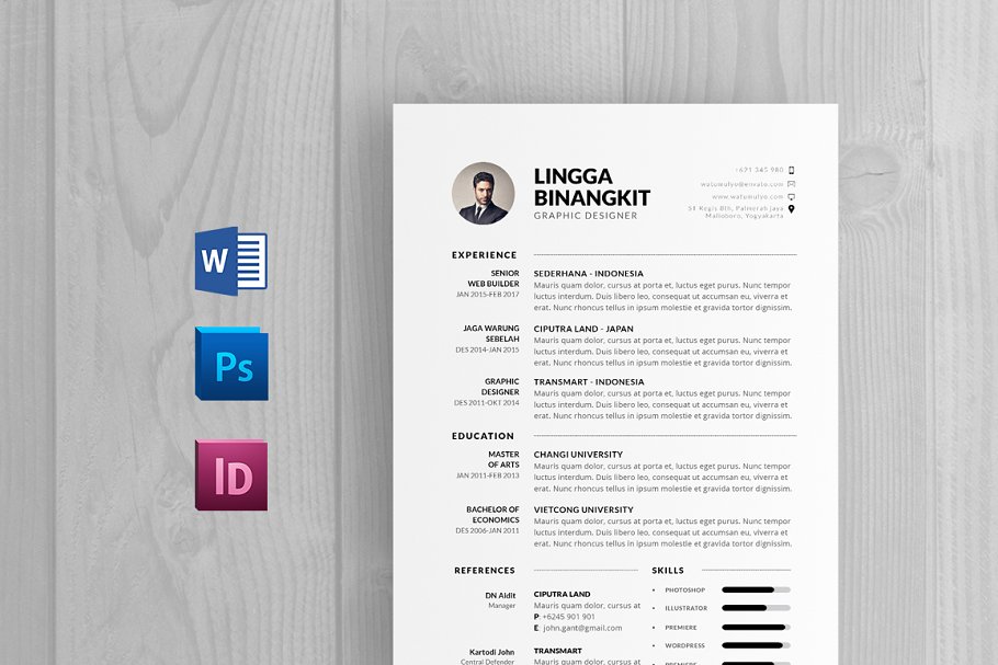 优雅个人简历模板 Elegant Resume