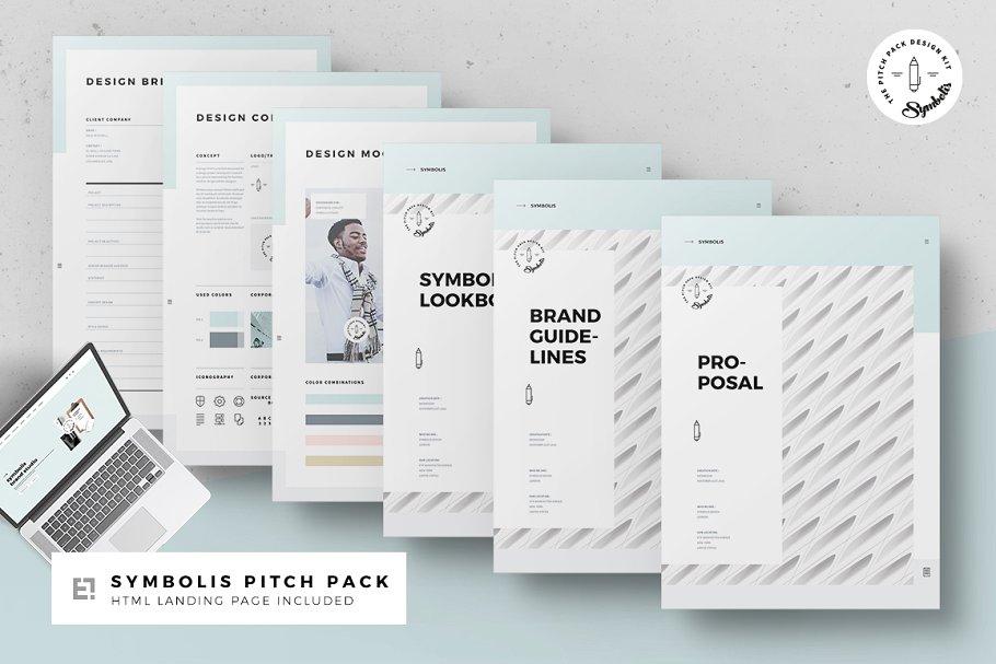 完美的设计师个人包装简历（简历画册）个人简历简历封面电子版简历免费简历模板下载[indd]