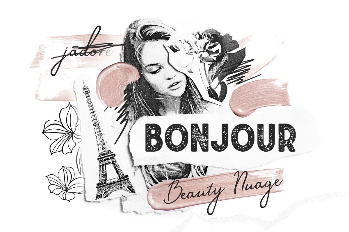 粗糙风格的英文无衬线字体下载