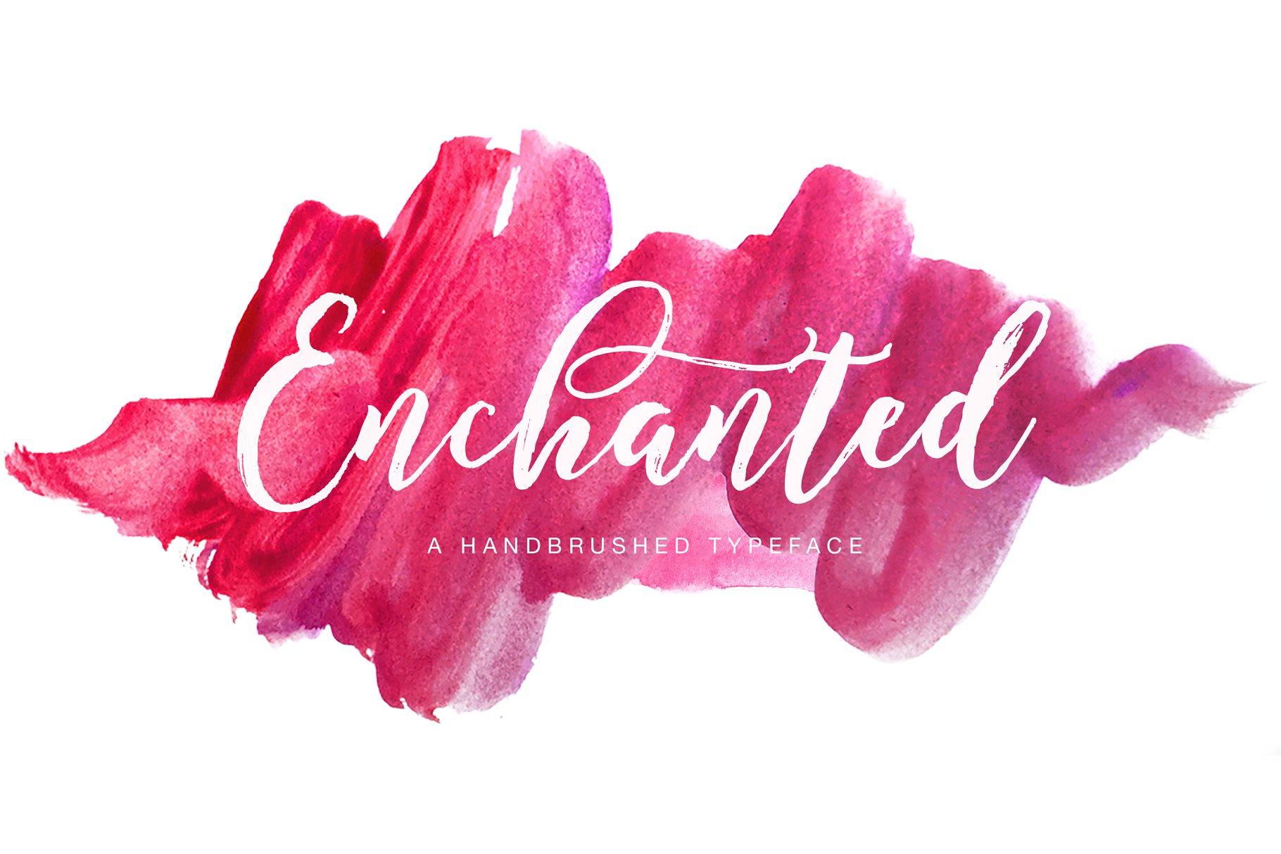 魔法笔刷字体 Enchanted Brush