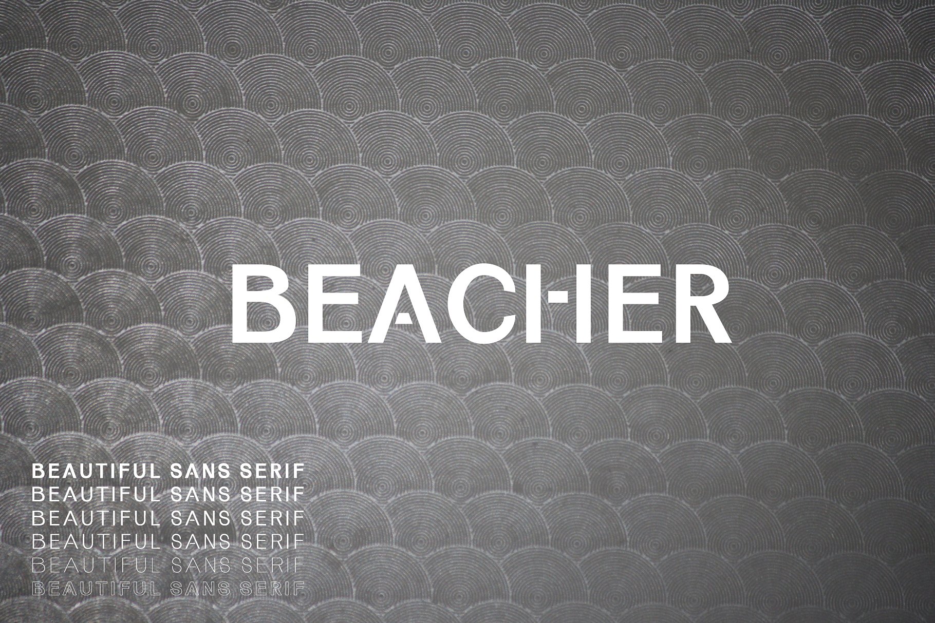 高端时尚字体 Beacher Sans Serif 6 Font Family