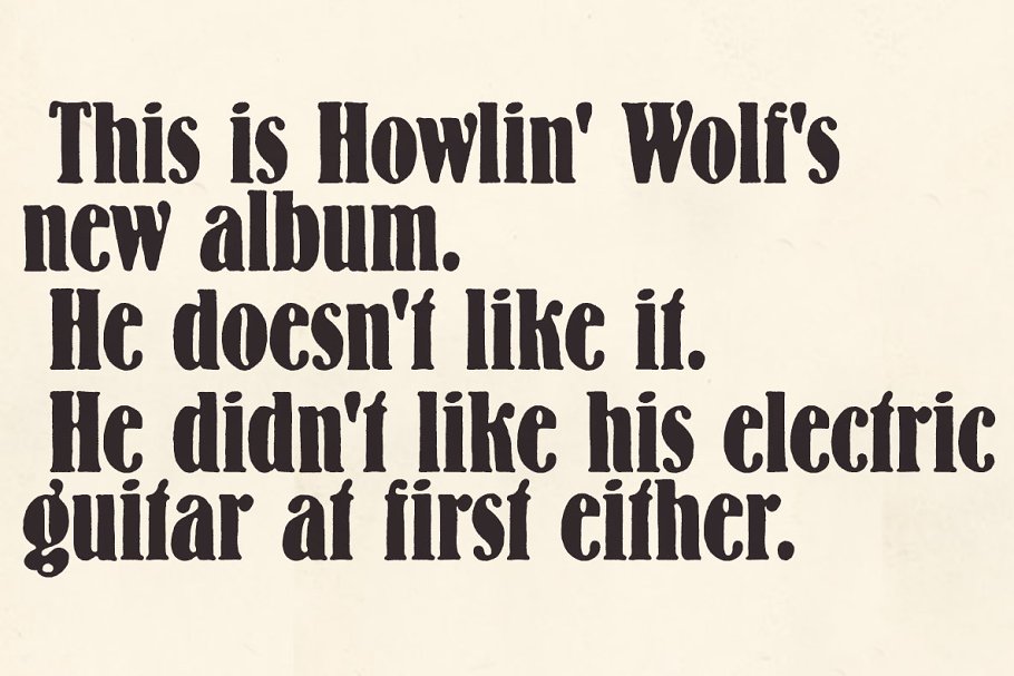 怀旧粗糙字体 Botanique Family