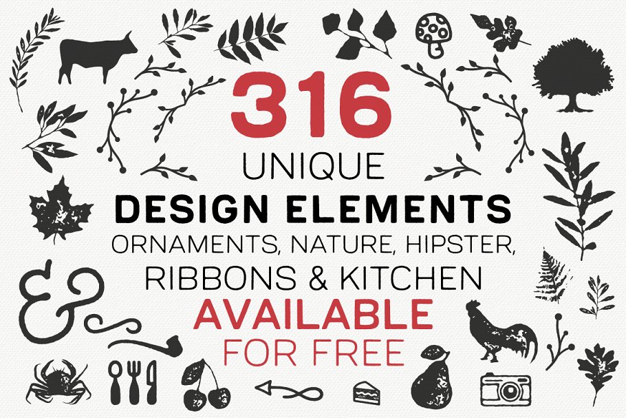 复古农村图形 Bronn Rust Extras