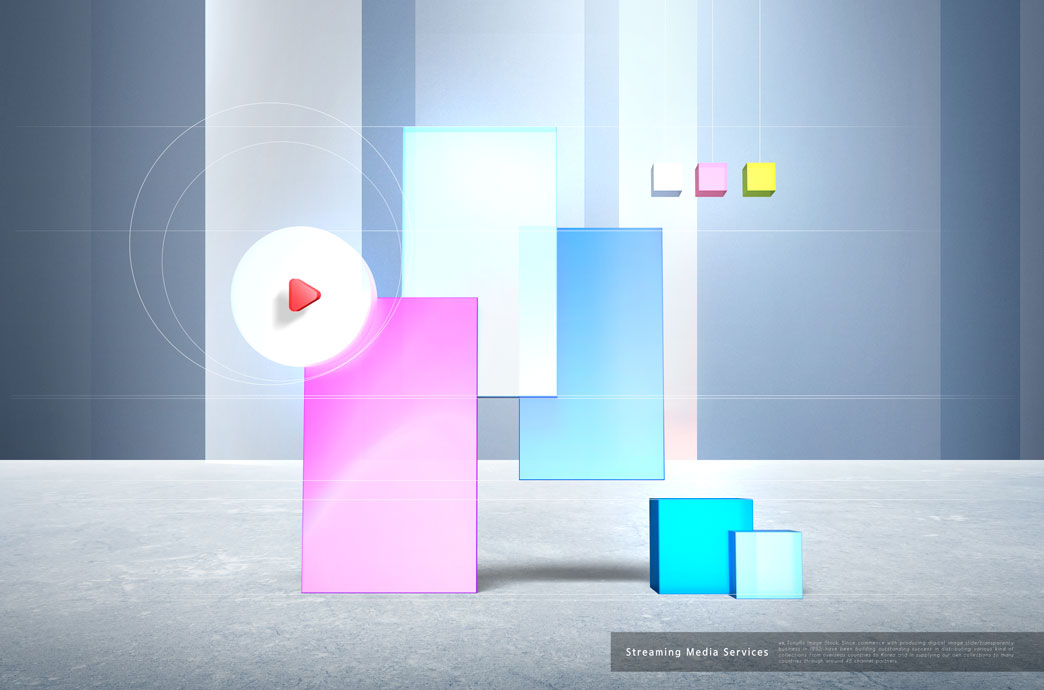 娱乐生活流媒体服务海报设计模板