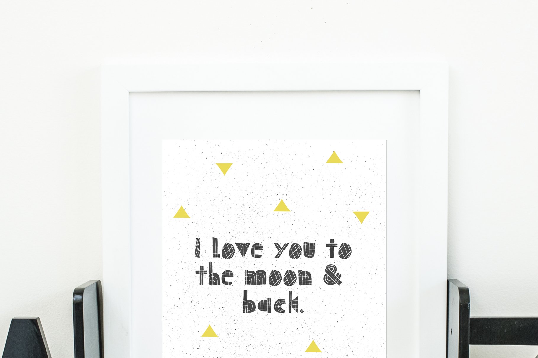 艺术字体插画 Printable Wall Art Typography Quote