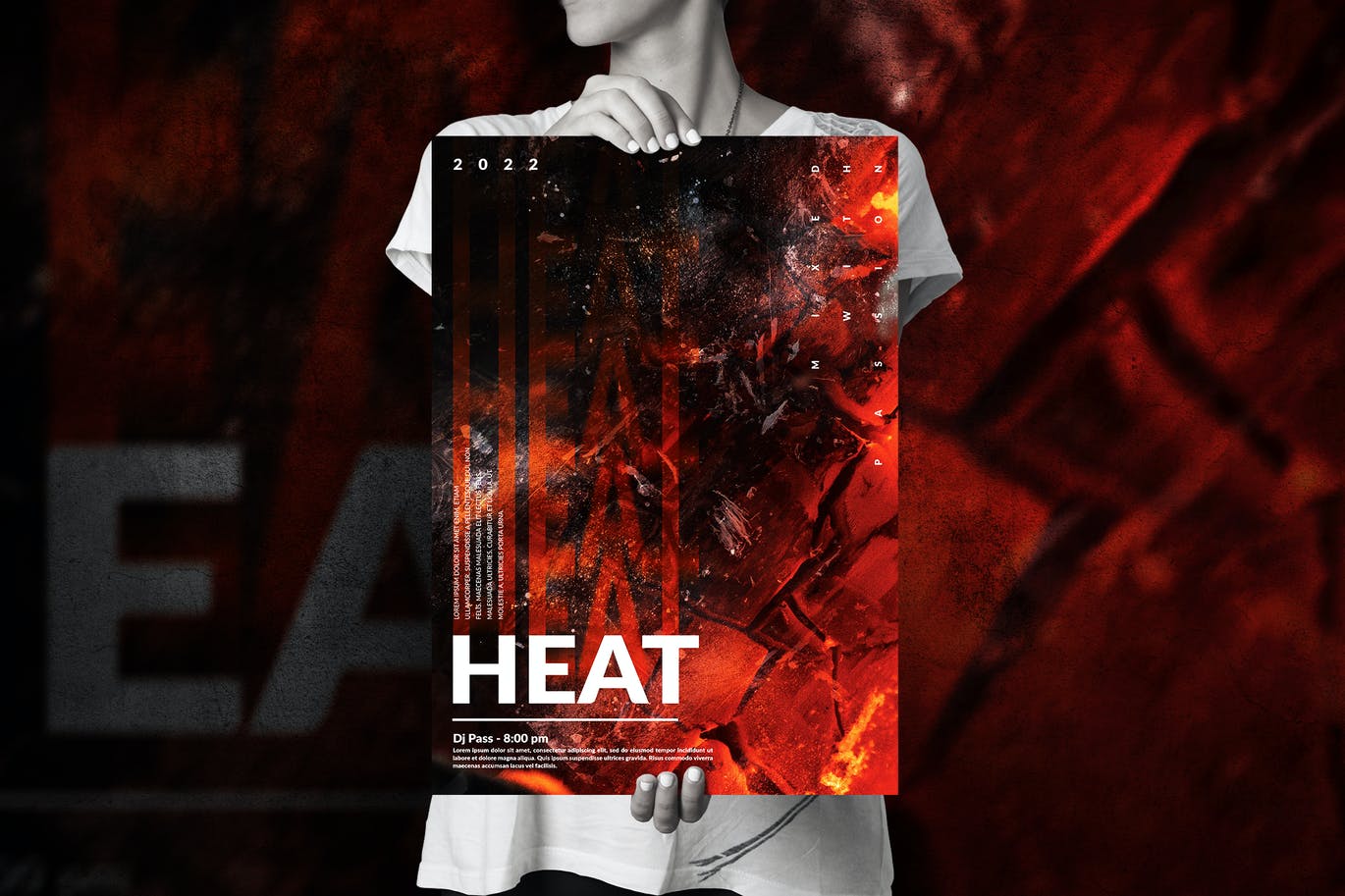 高品质的震撼火爆热销海报设计模板-PSD