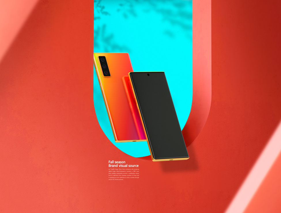 科技手机电商广告海报视觉设计模板