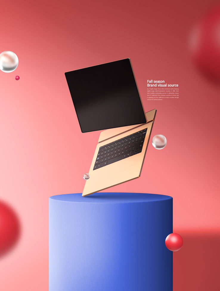 数码产品展示电商广告海报视觉设计模板