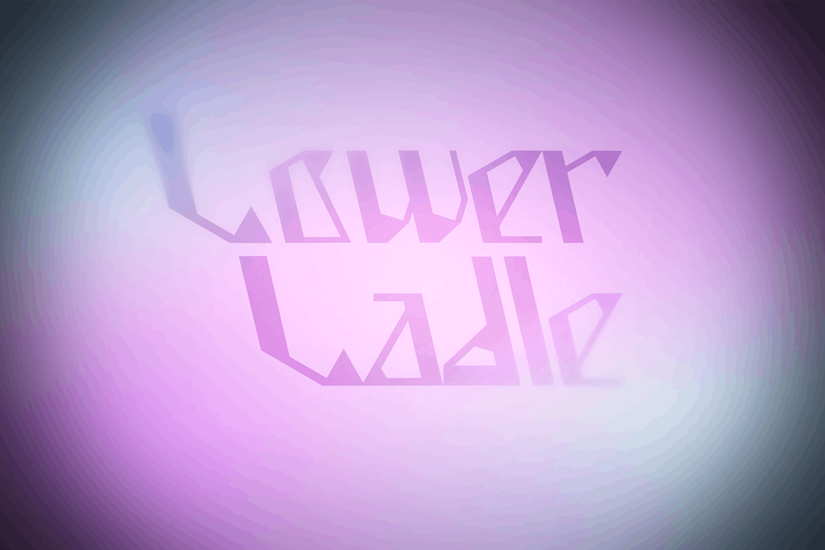 字体 | 现代几何装饰有衬线英文字母数字