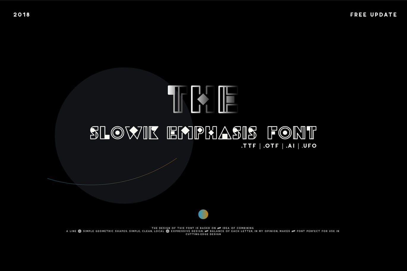 字体 | 宇宙太空科技组合线条几何形状简洁干净英文字母设计