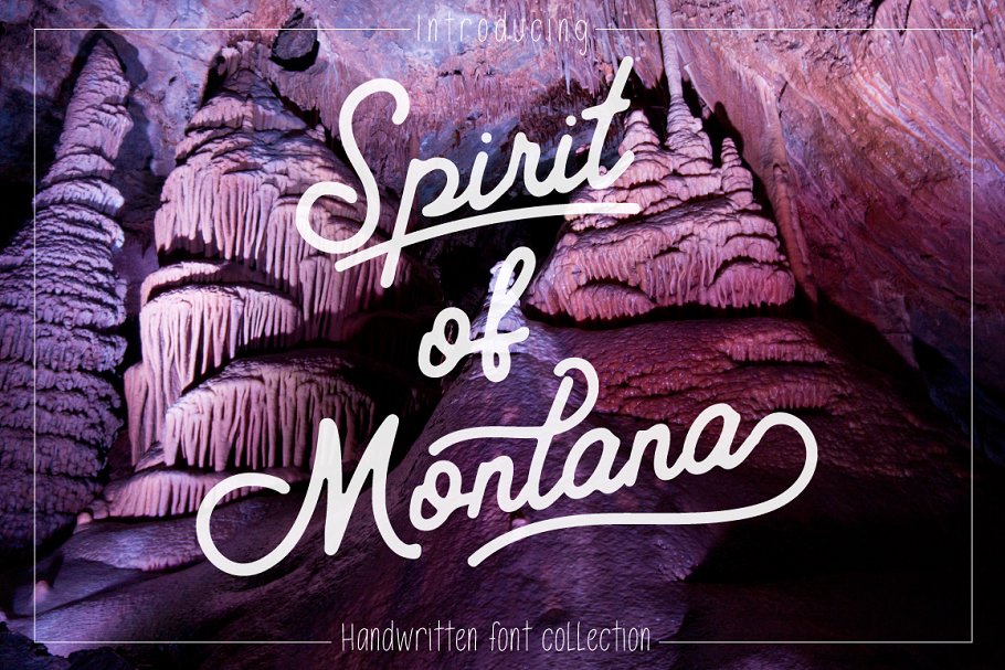 蒙大拿精神手写字体 Spirit of Montana Script Font