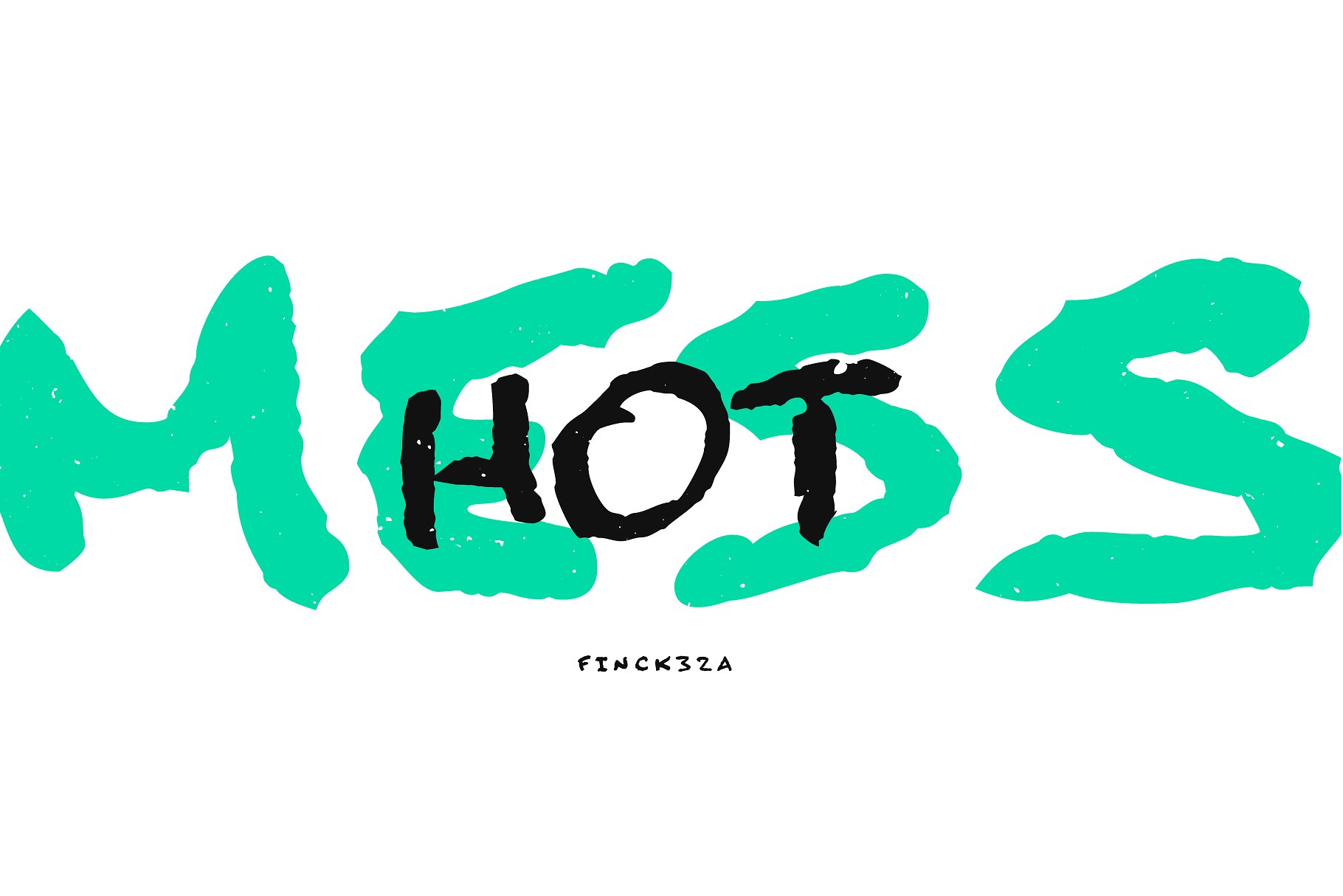 随意的手写字体 Finck32a – Handwriting Font