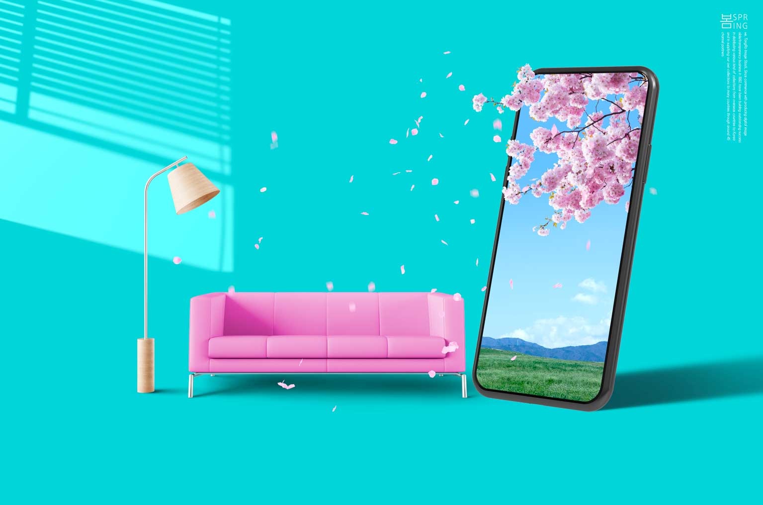 家居沙发简约生活主题海报设计