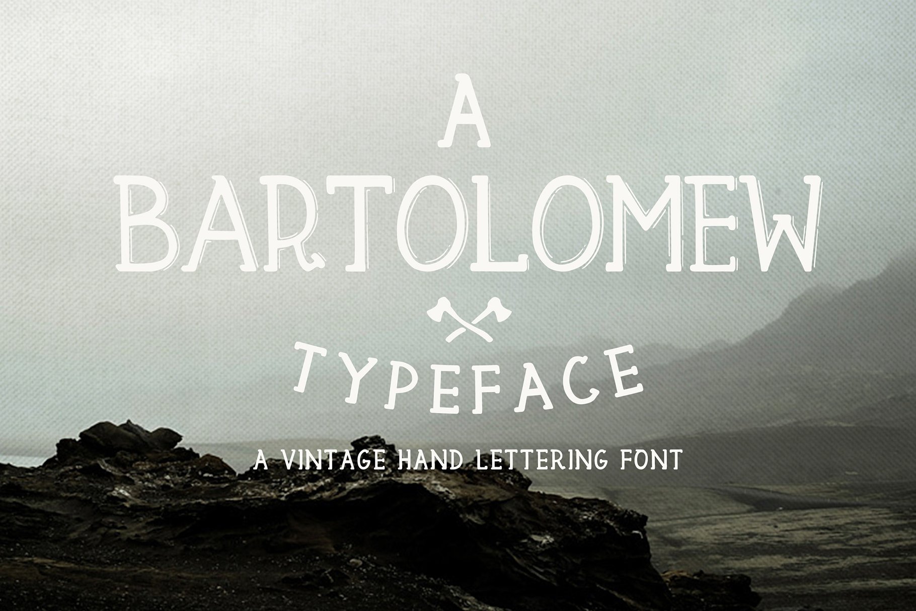 lomo风格字体 Bartolomew Serif