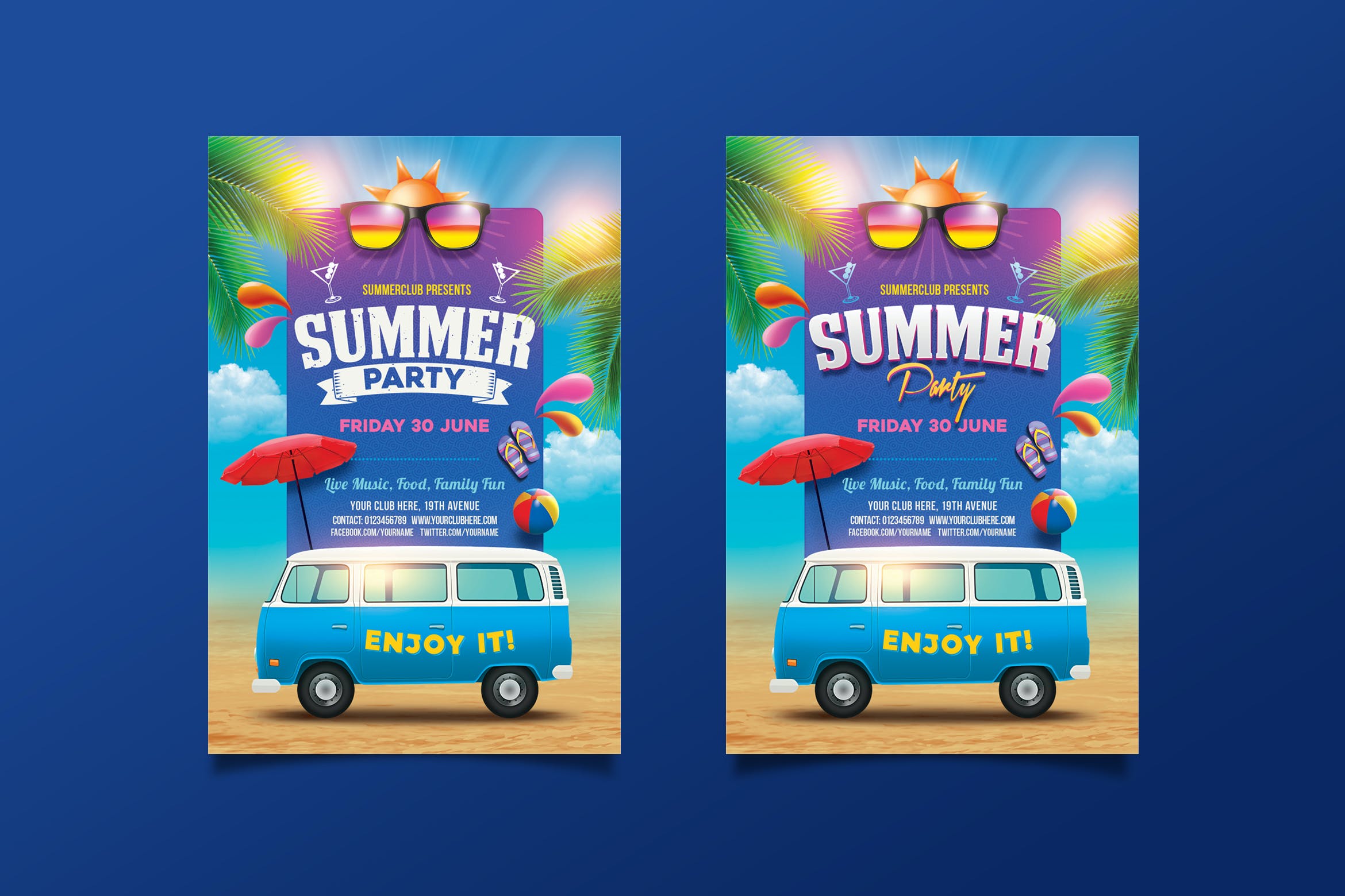 夏季海报活动海报（PSD）