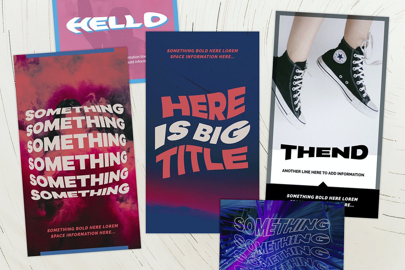 时尚高端简约多用途Instagram社交媒体banner海报设计模板-AI