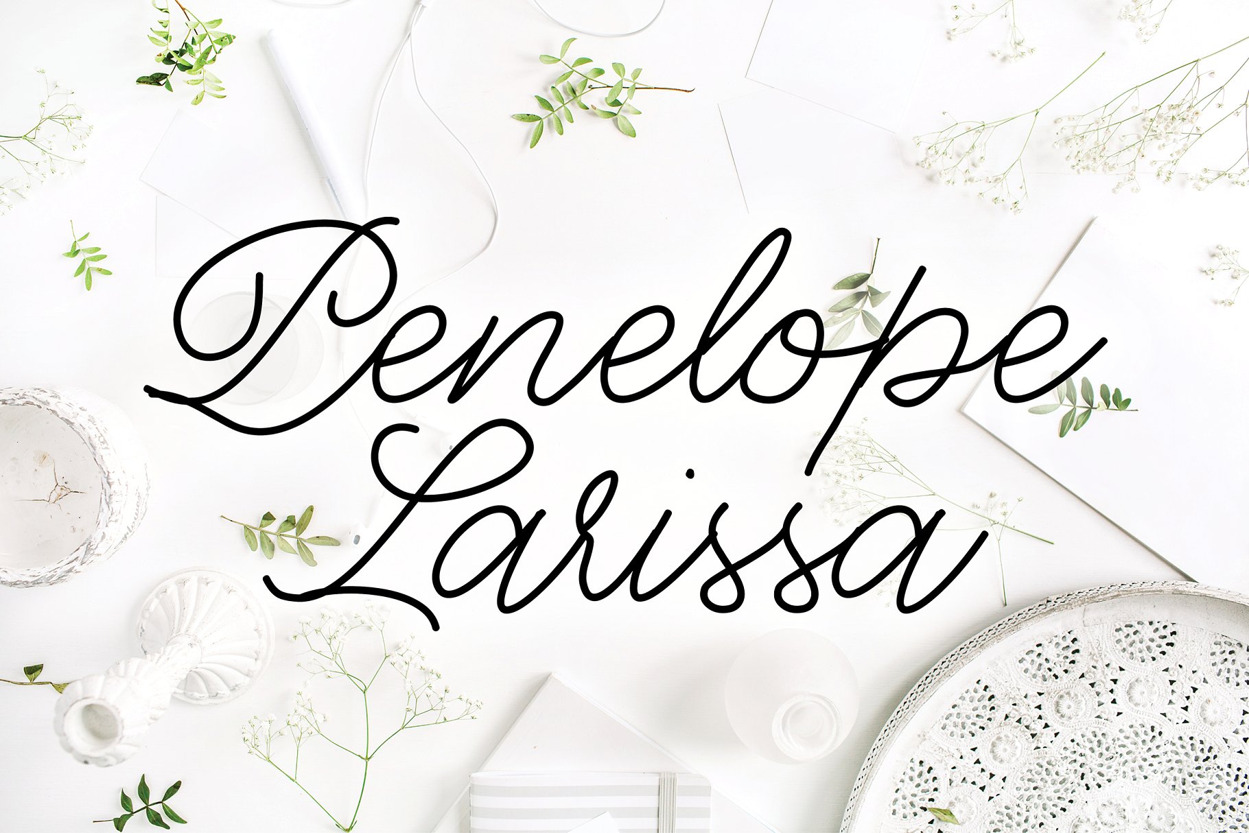 佩内洛普拉里萨字体 Penelope Larissa Font