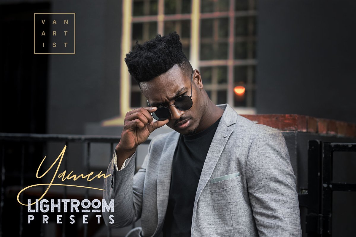 人物肖像时尚潮流服饰Lightroom预设