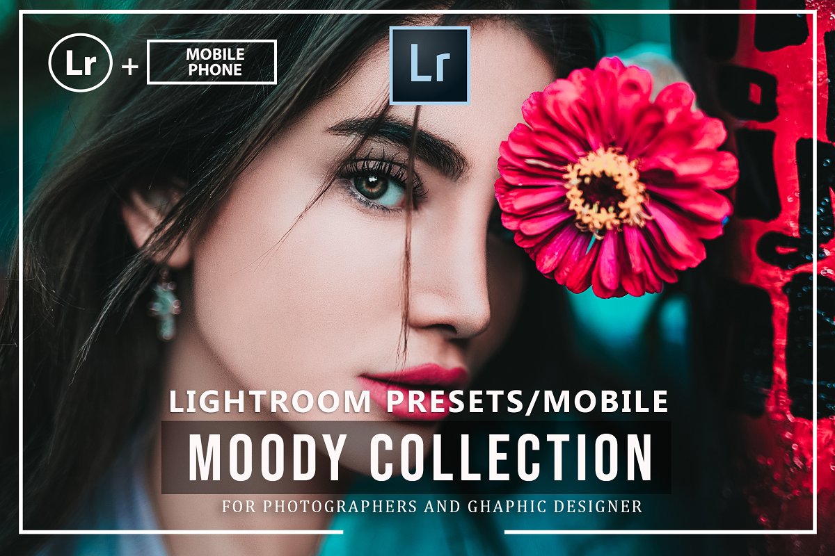 时尚高冷的lightroom人像预设滤镜