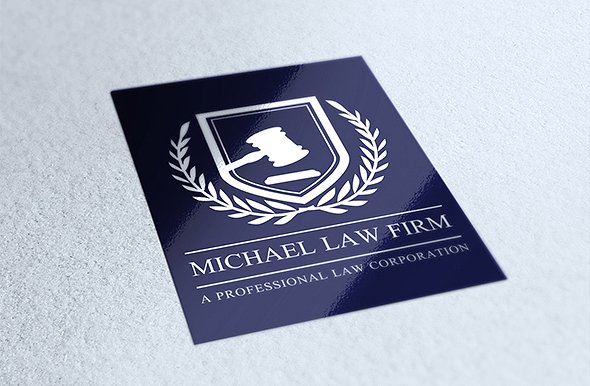 法律事务所logo模板 Law Firm Logo