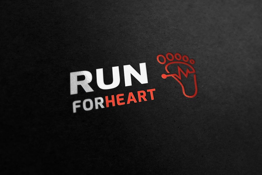 运动健康logo素材 Running Logo